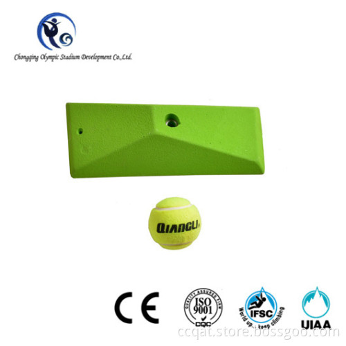 Fine quality triangle climbing hold for speed climbing games